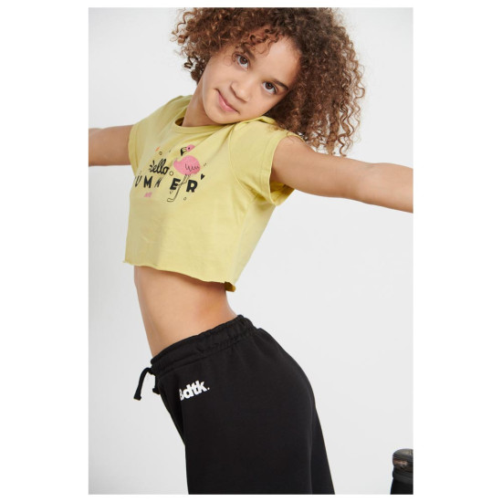 Bodytalk Παιδική κοντομάνικη μπλούζα Crop Top